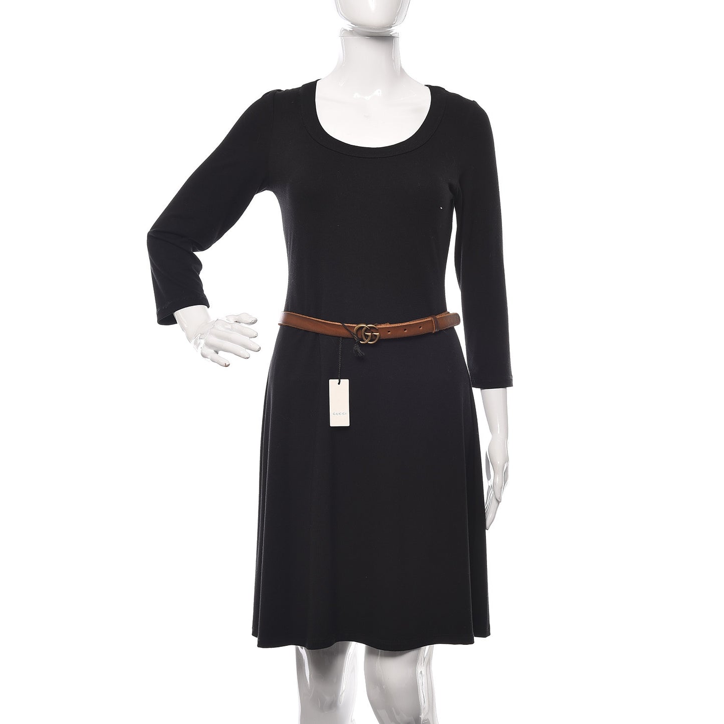 Faded Calfskin Double G 20mm Belt 80 32 Cuir