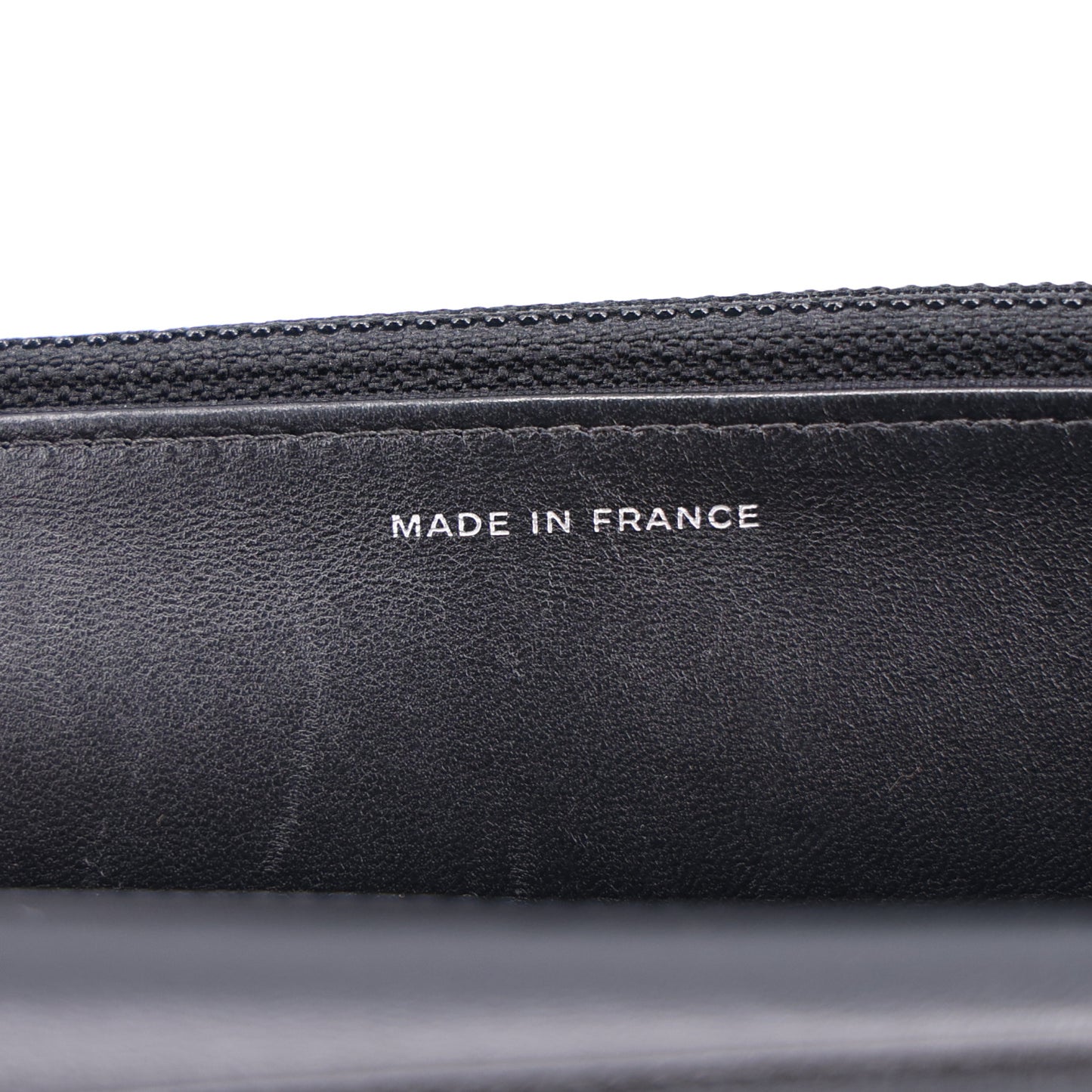 Lambskin Embellished Quilted Wallet On Chain WOC Black