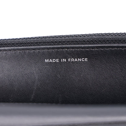 Chanel Lambskin Embellished Quilted Wallet On Chain WOC Black 8 of 11