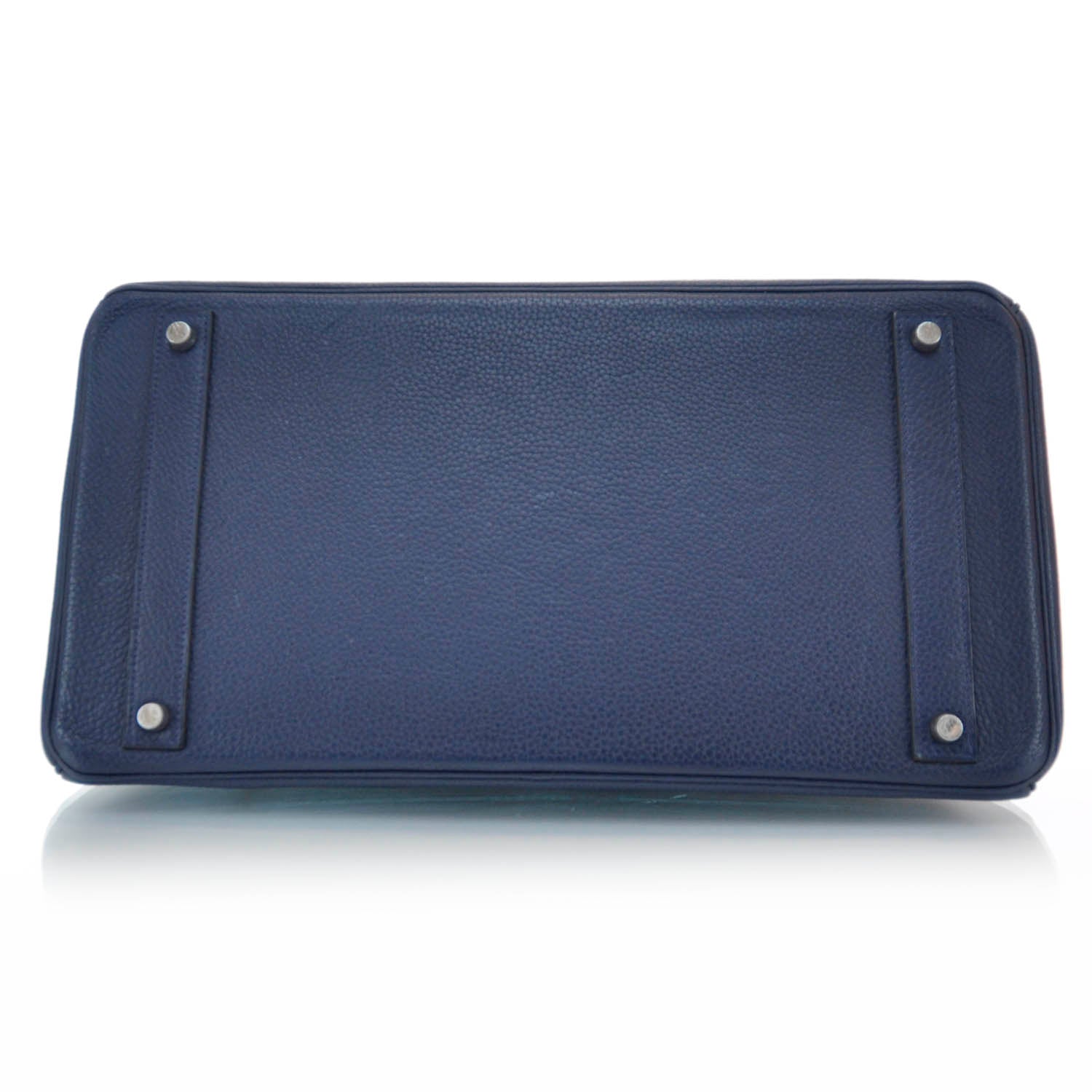 Hermes Taurillon Clemence Birkin 40 Bleu Abysse 5 of 9
