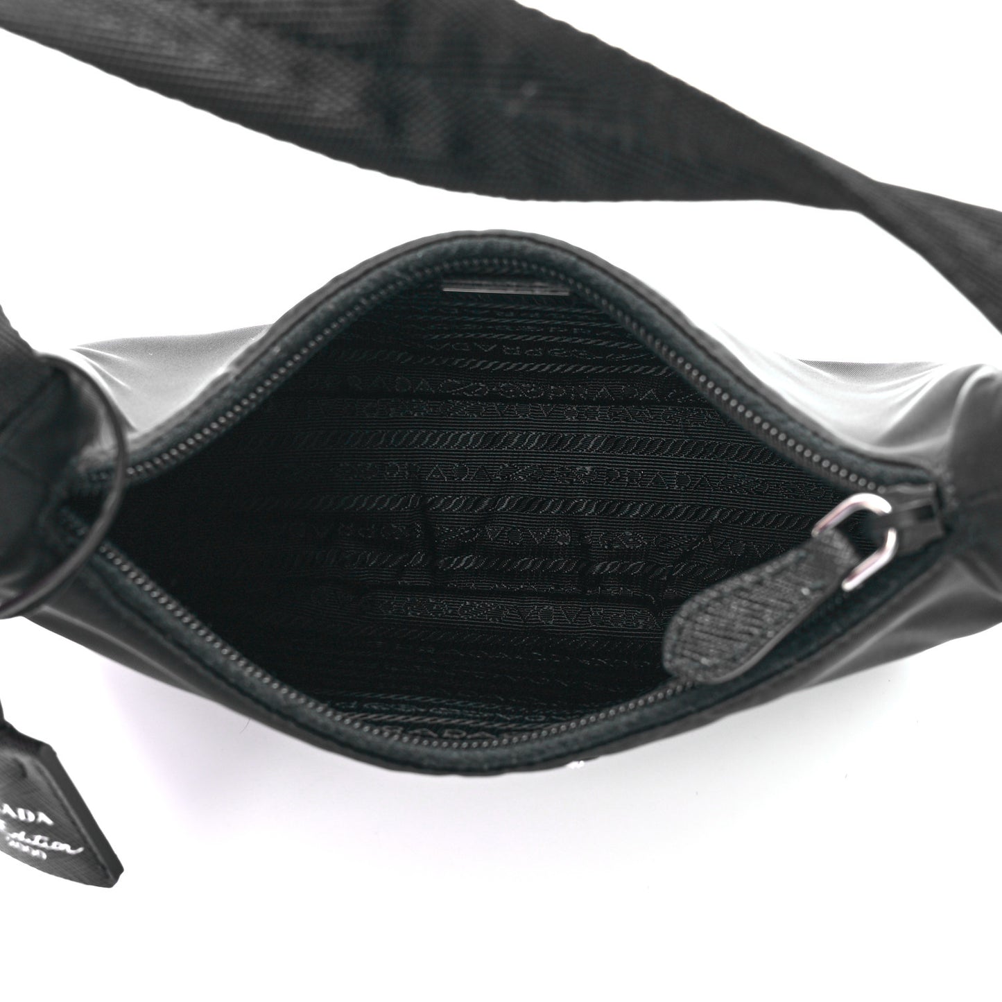 Tessuto Nylon Mini Re-Edition 2000 Bag Black