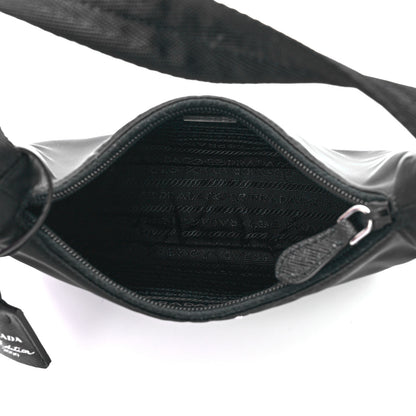 Prada Tessuto Nylon Mini Re-Edition 2000 Bag Black 5 of 12