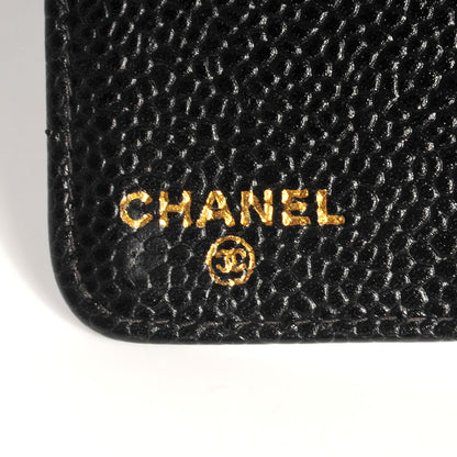 Chanel Caviar CC Small Ring Agenda Planner Black 6 of 7