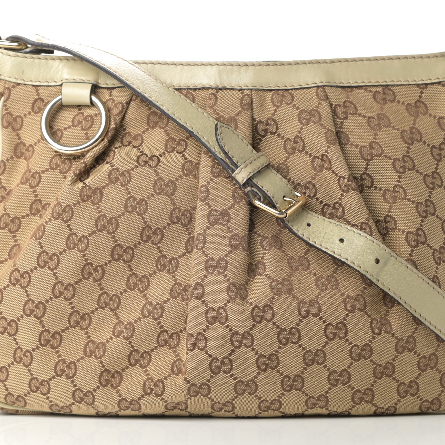 Gucci Monogram Sukey Messenger Bag Taupe 9 of 17