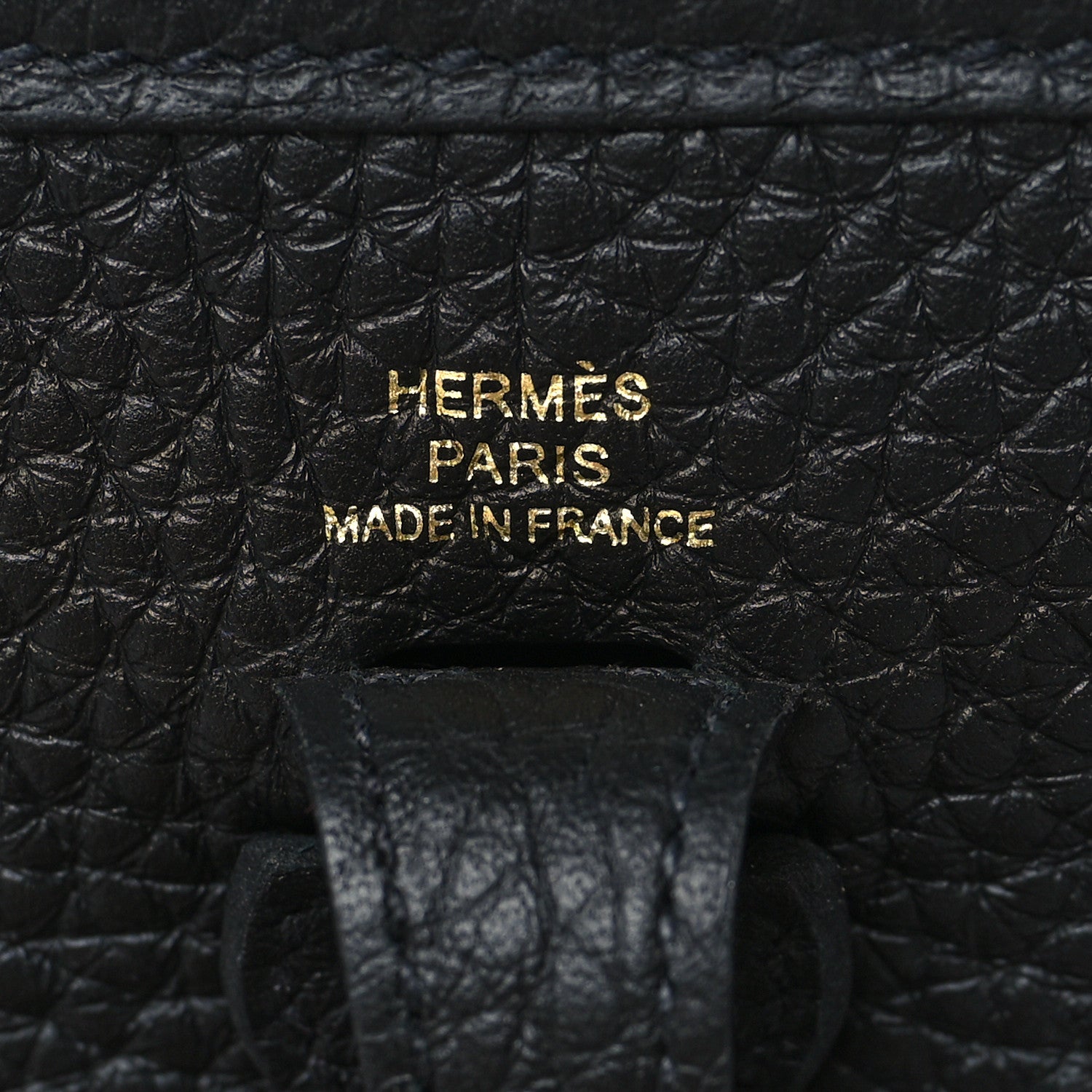 Hermes Taurillon Clemence Evelyne TPM Black 6 of 10
