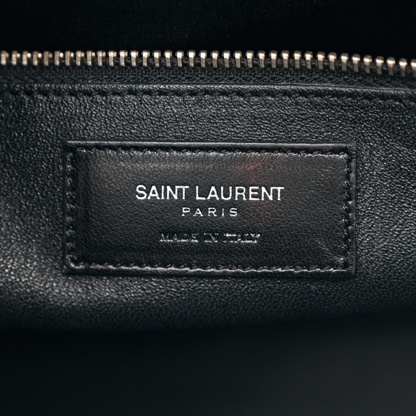 Calfskin Crocodile Embossed Small Sac de Jour Dusty Black
