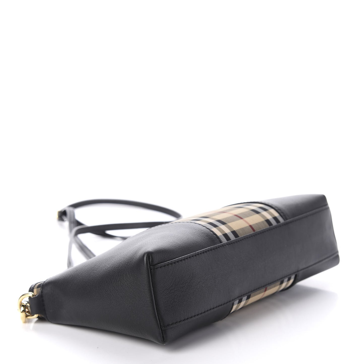 Horseferry Check Small Chichester Crossbody Clutch Bag Black