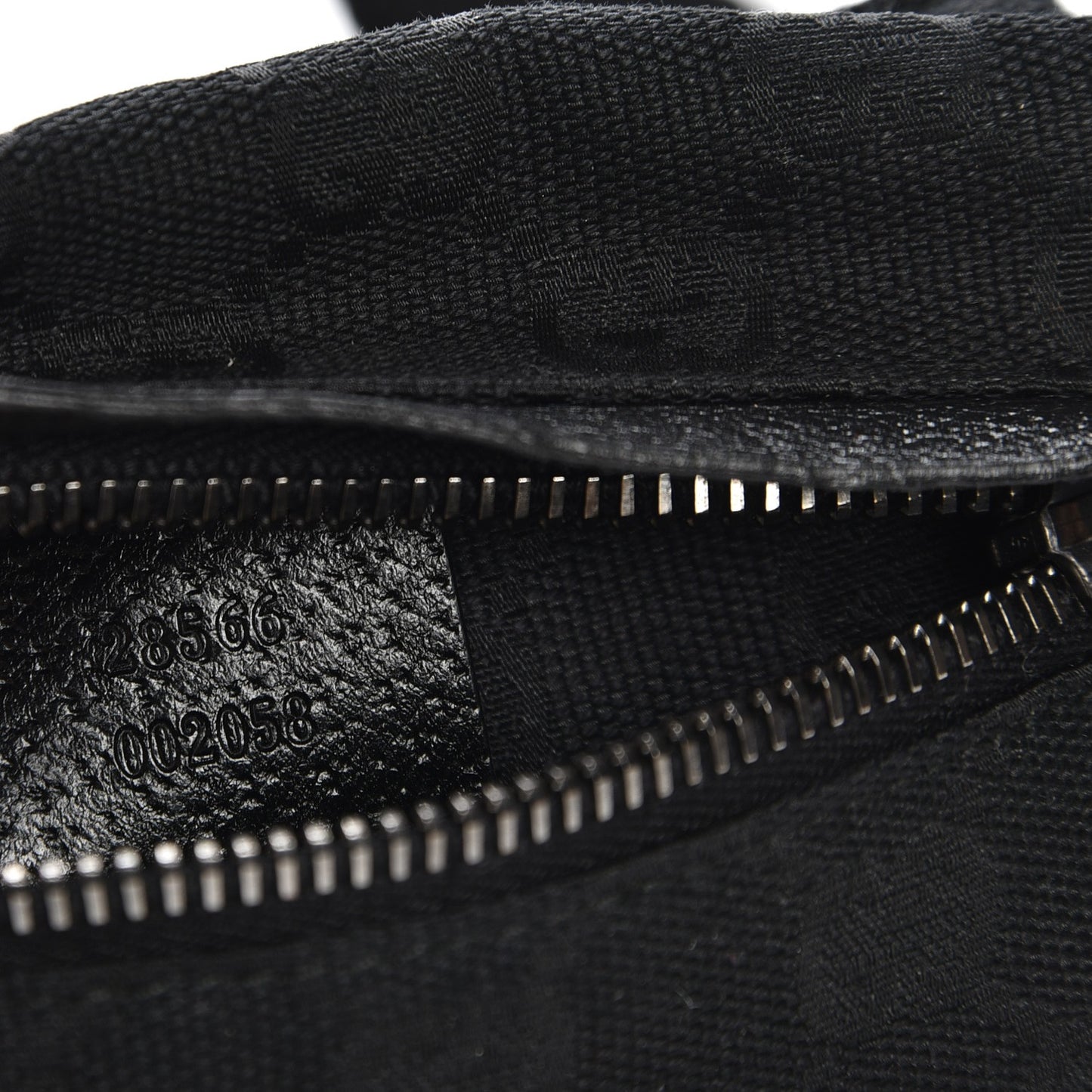 Monogram Belt Bag Black