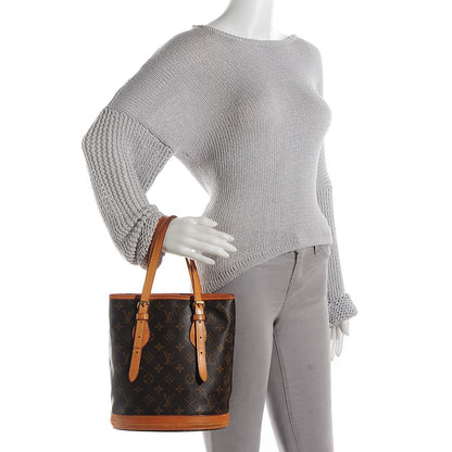 Louis Vuitton Monogram Petit Bucket 23 2 of 7