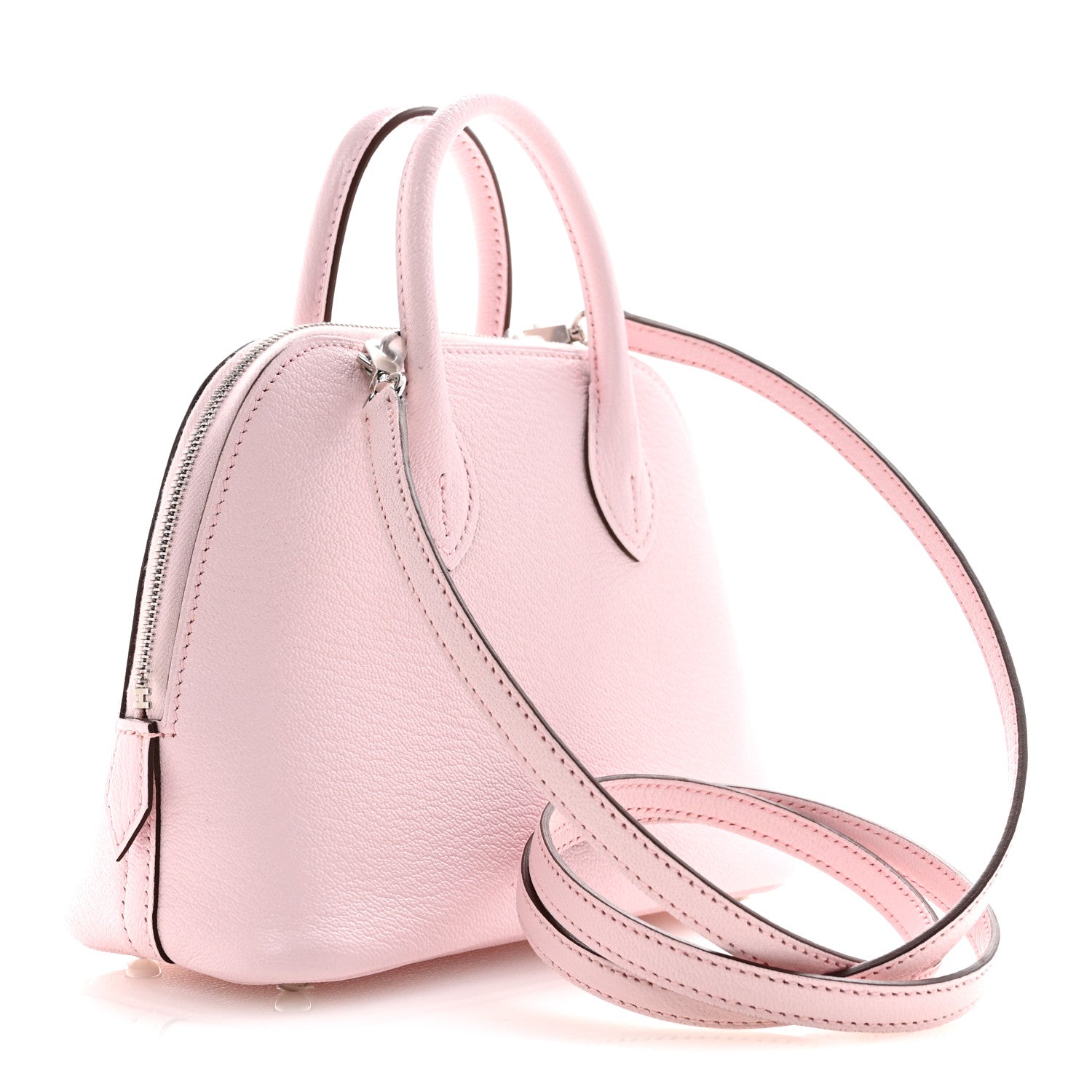 Hermes Chevre Mysore Mini 1923 Bolide Rose Darling 3 of 11