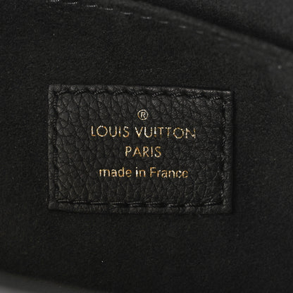 Louis Vuitton Calfskin Lock & Go Tote Black 6 of 11