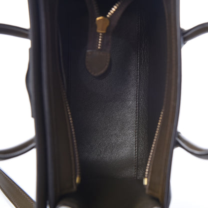 Celine Smooth Calfskin Nano Tri-Color Luggage Khaki 7 of 20