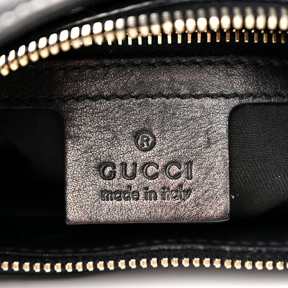 Gucci Calfskin Creole Hobo Black 6 of 10