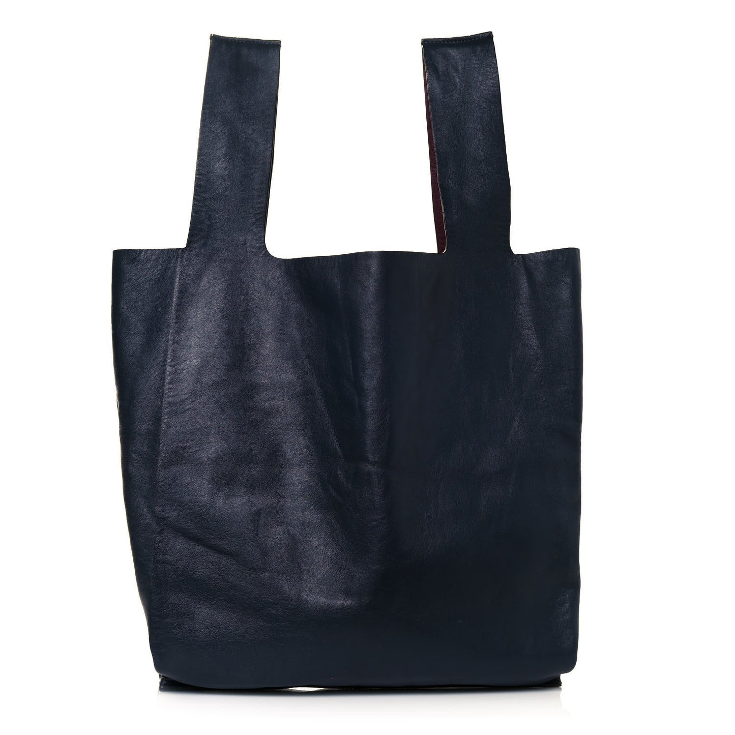 Calfskin Reversible Shopping Tote