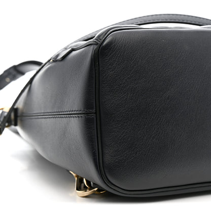 Chloe Calfskin Quilted Medium Faye Backpack Black 9 of 10