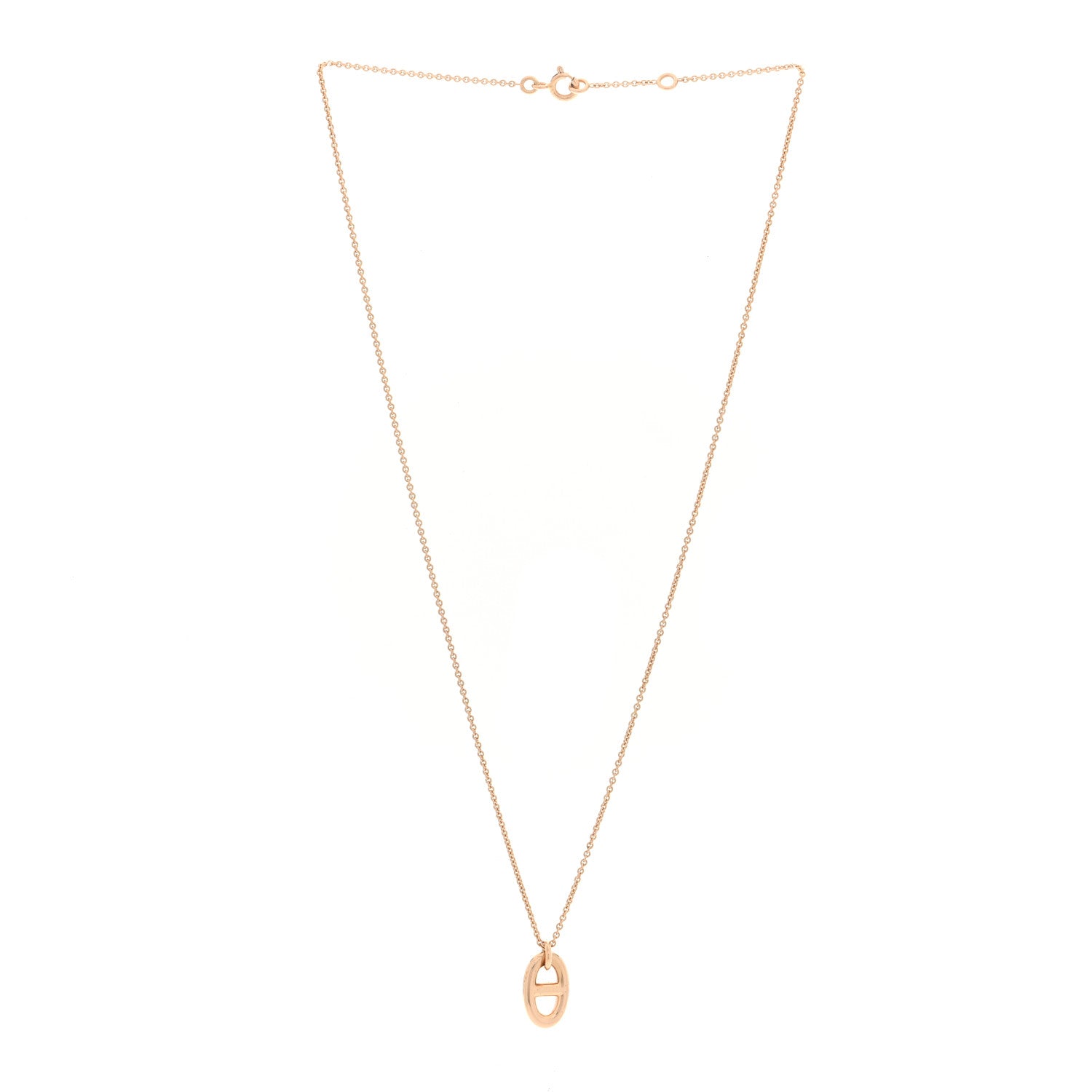 Hermes 18K Rose Gold PM Farandole Pendant Necklace 3 of 6