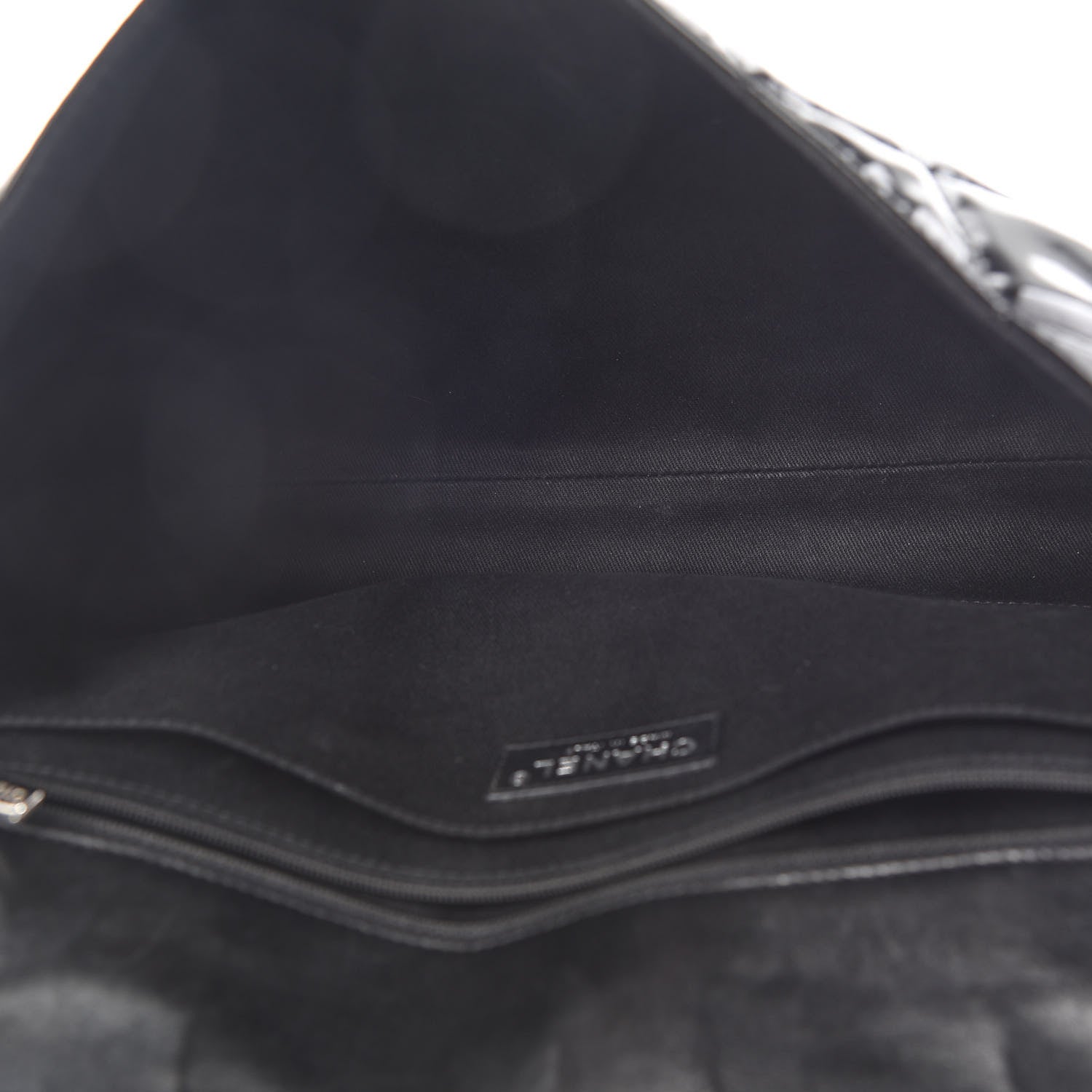 Chanel Vinyl Quilted In the Business Flap Bag Black 5 of 10