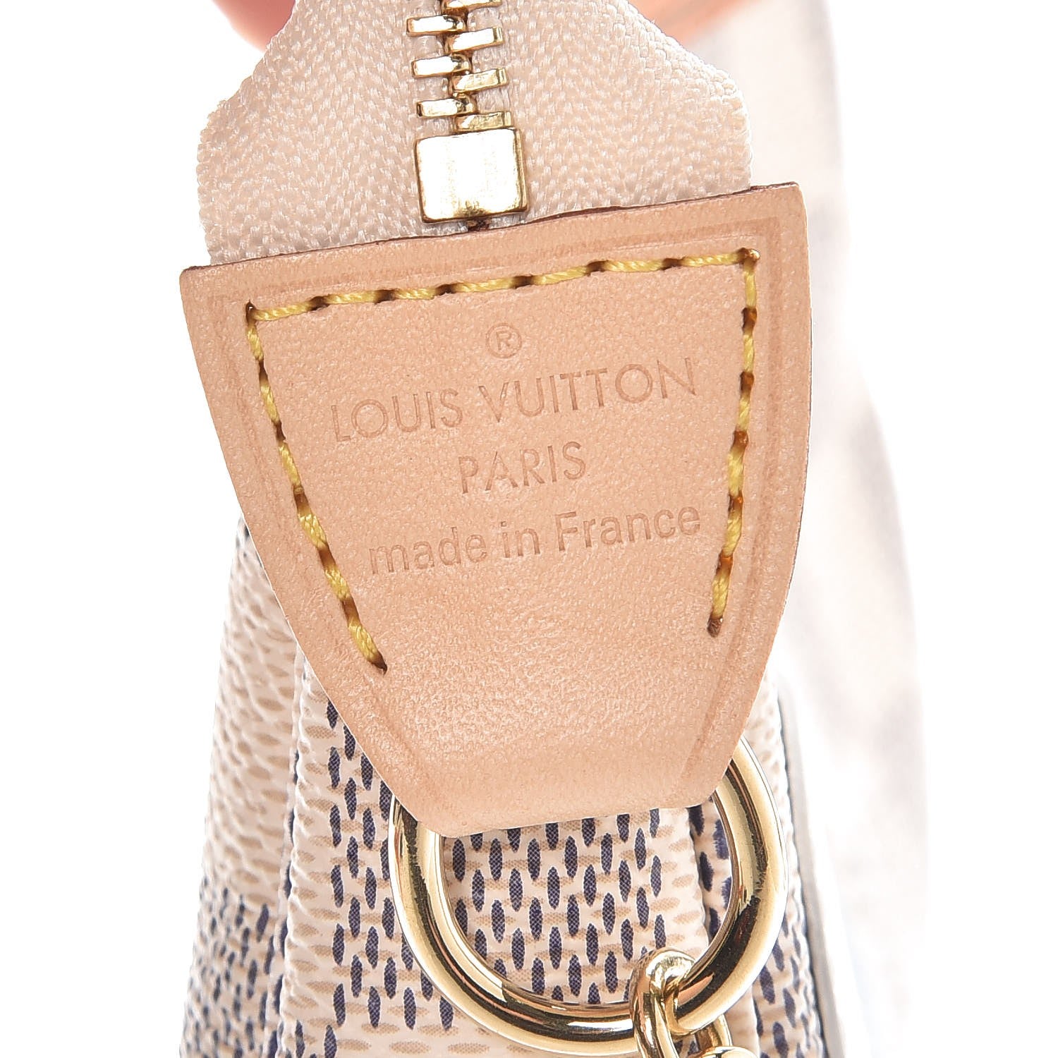 Louis Vuitton Damier Azur Summer Trunks Hawaii Mini Pochette Accessories 6 of 8