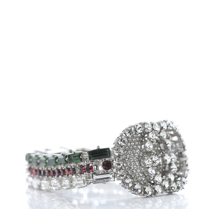 Gucci Crystals Double G Web Bracelet 4 of 9