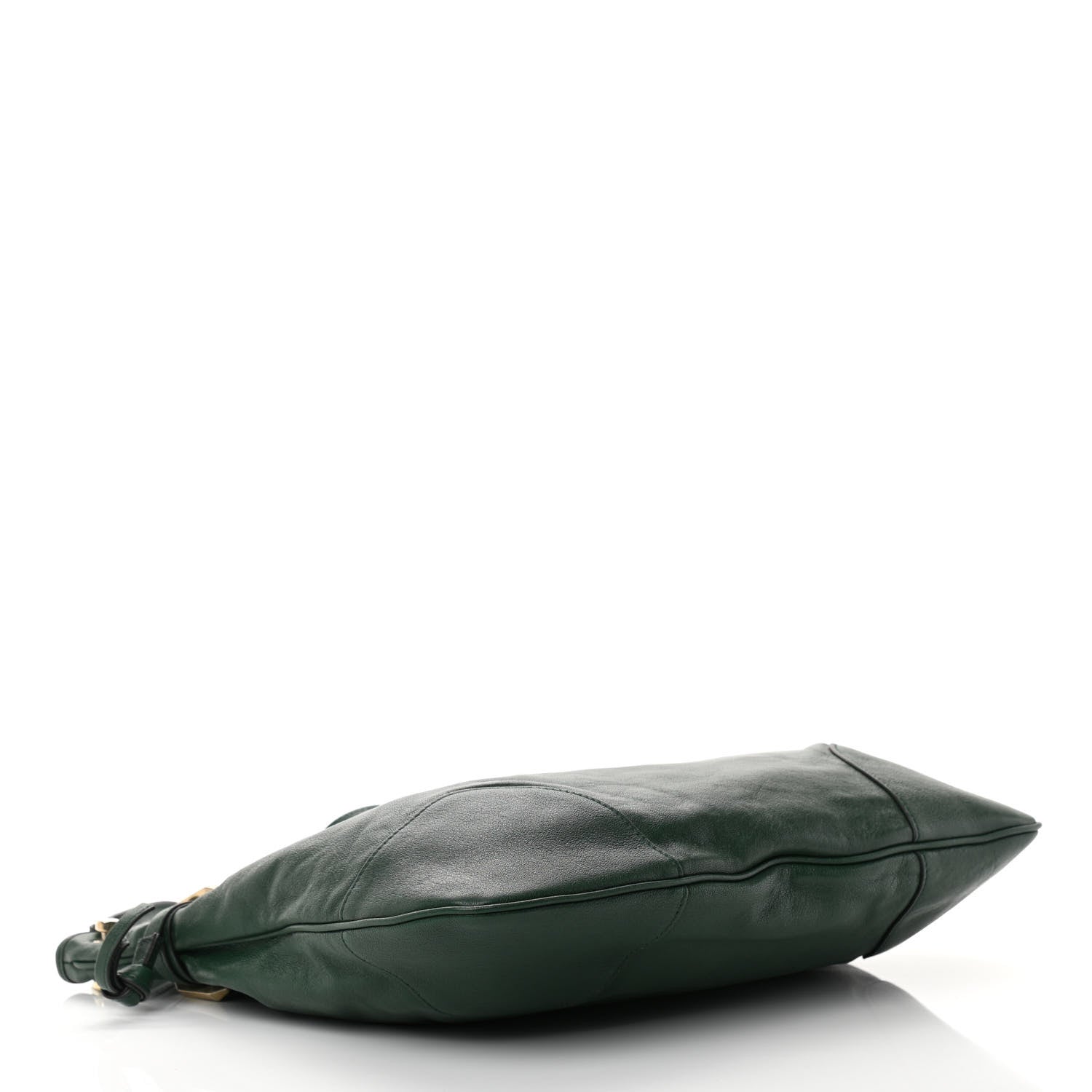 Gucci Sakai Calfskin Horsebit 1955 Cinch Top Messenger Bag Vintage Green 4 of 10