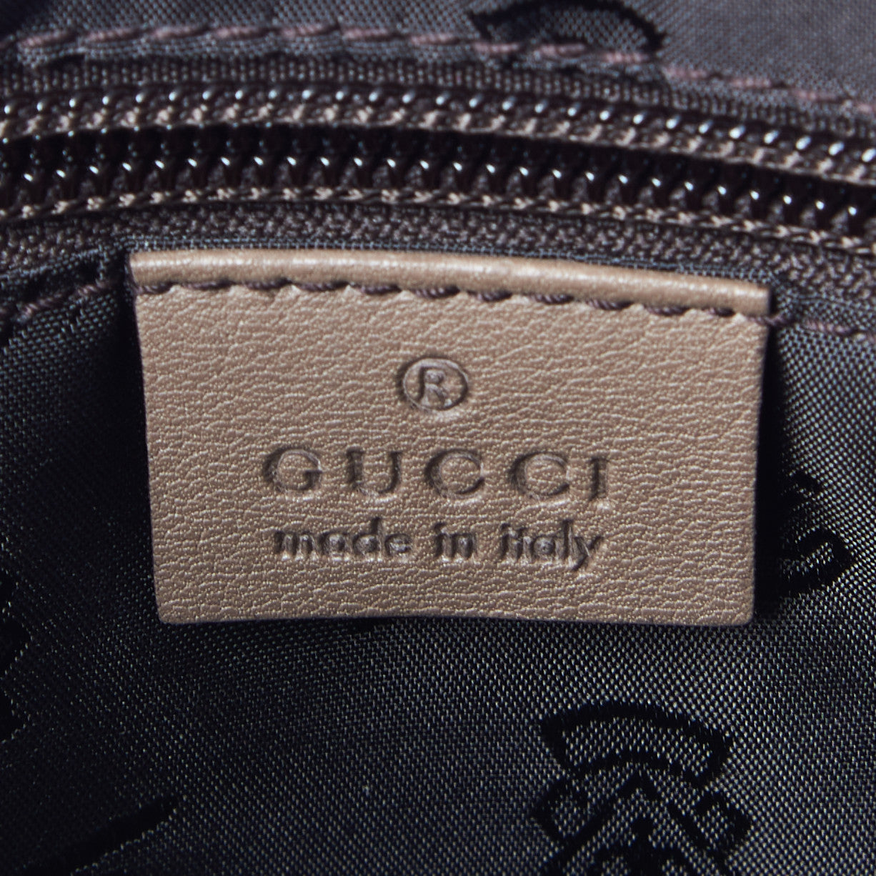 Guccissima Large Flat Messenger Bag Camelia