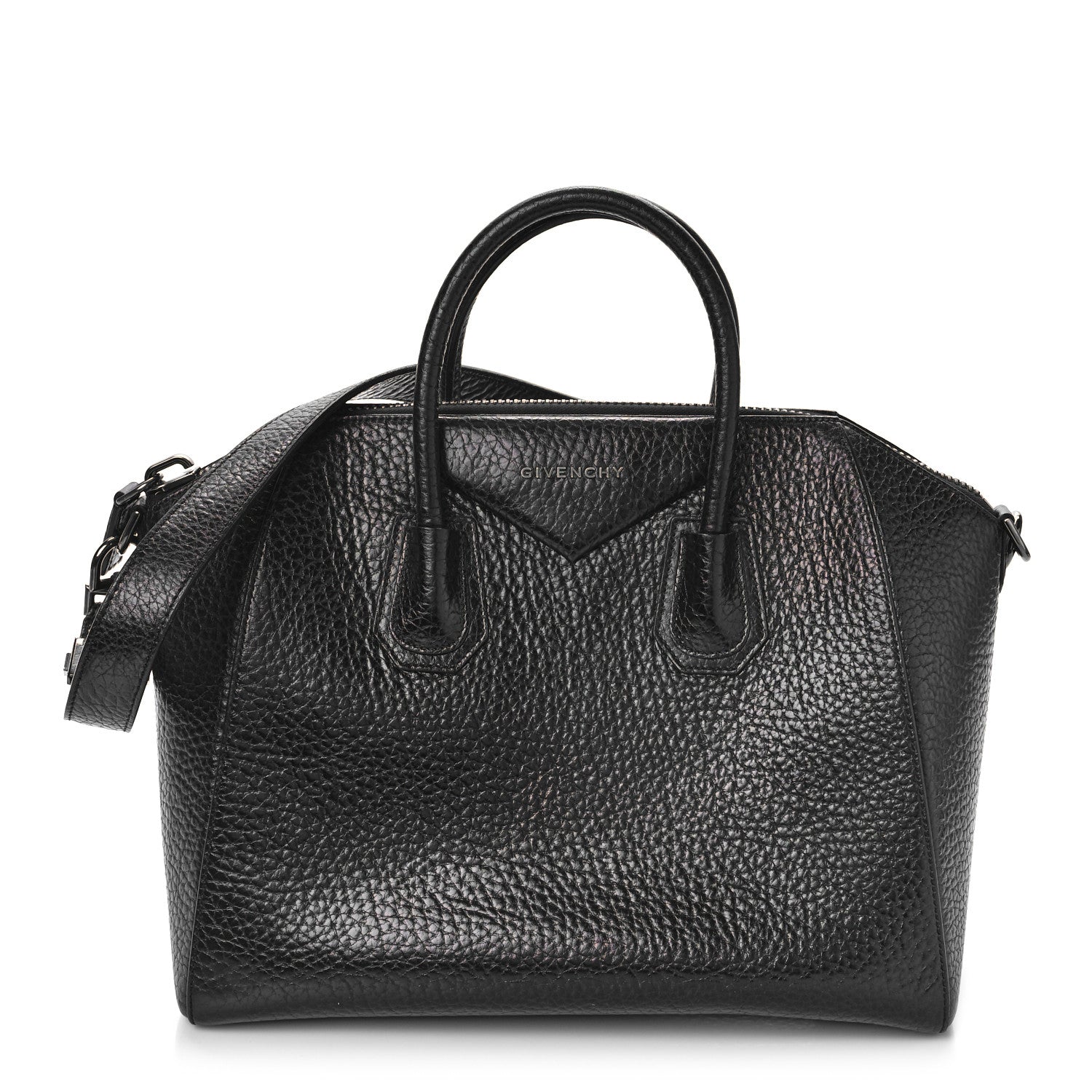 Givenchy Sugar Goatskin Medium Antigona Black 1 of 9