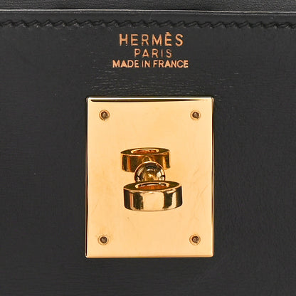 Hermes Box Kelly Sellier 32 Black 7 of 10