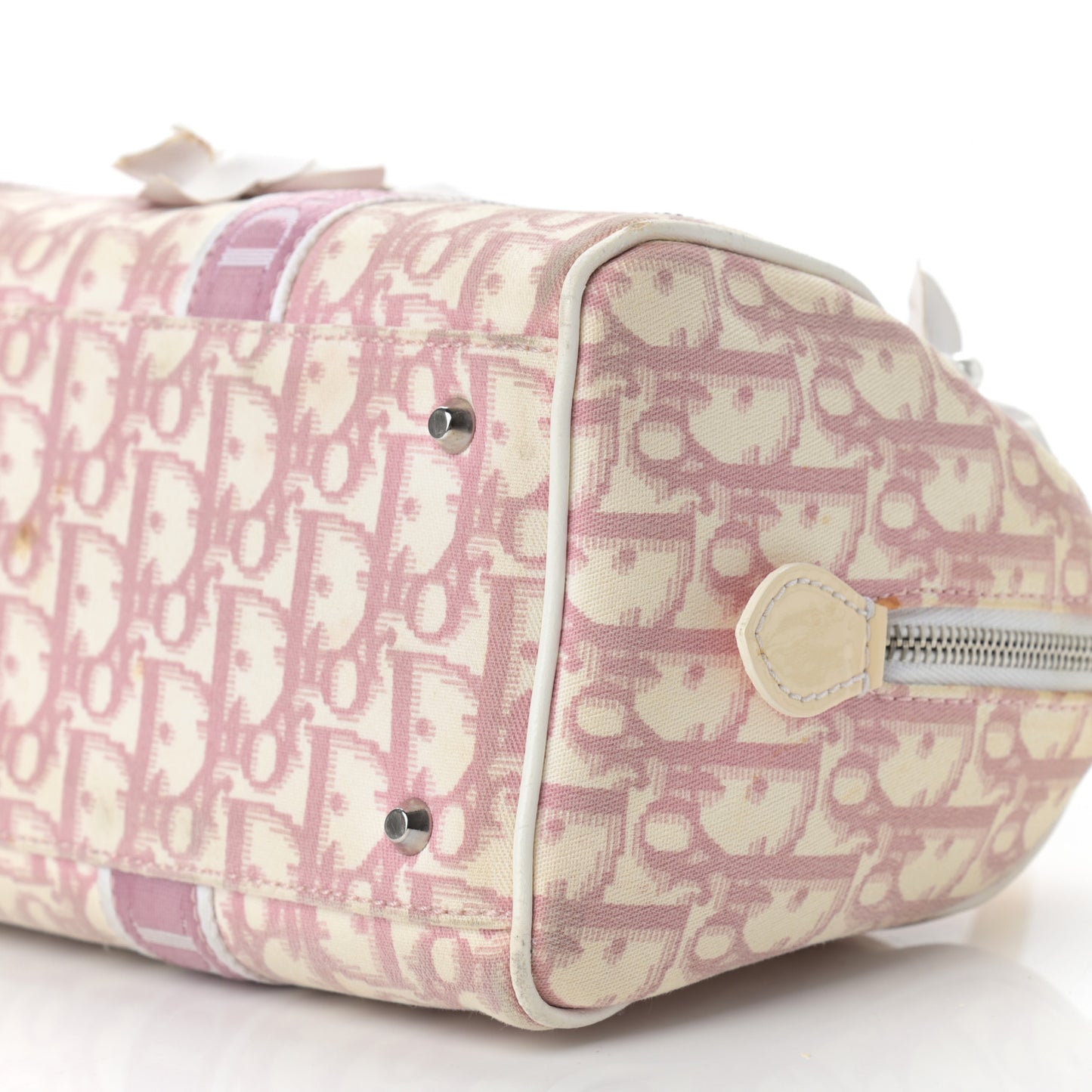 Monogram Girly Boston Pink