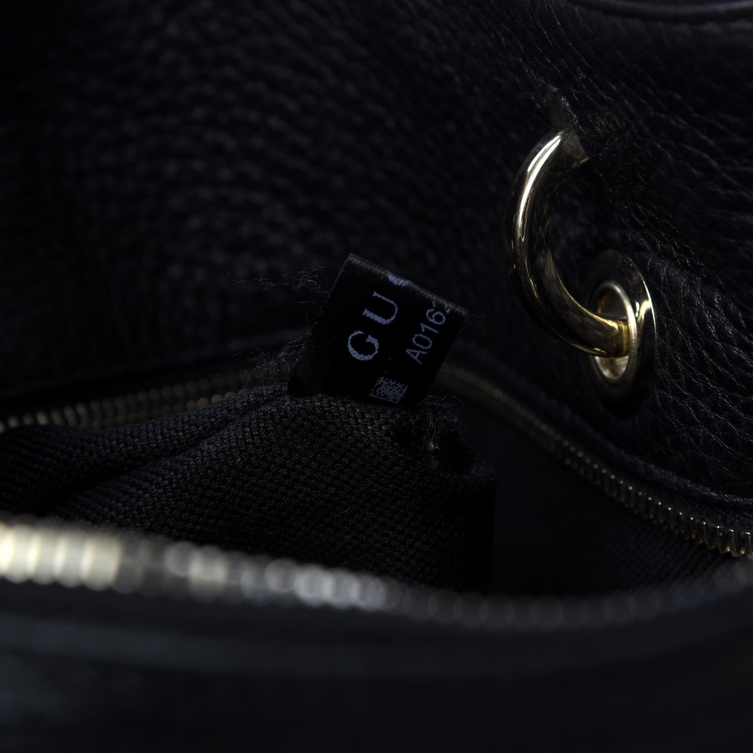 Gucci Calfskin Bamboo Medium Shopper Boston Black 12 of 13