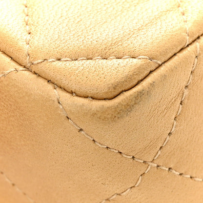 Chanel Lambskin Quilted Mini Square Flap Beige 12 of 13