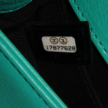 Chanel Calfskin Quilted Small Boy Flap Green 6 of 7