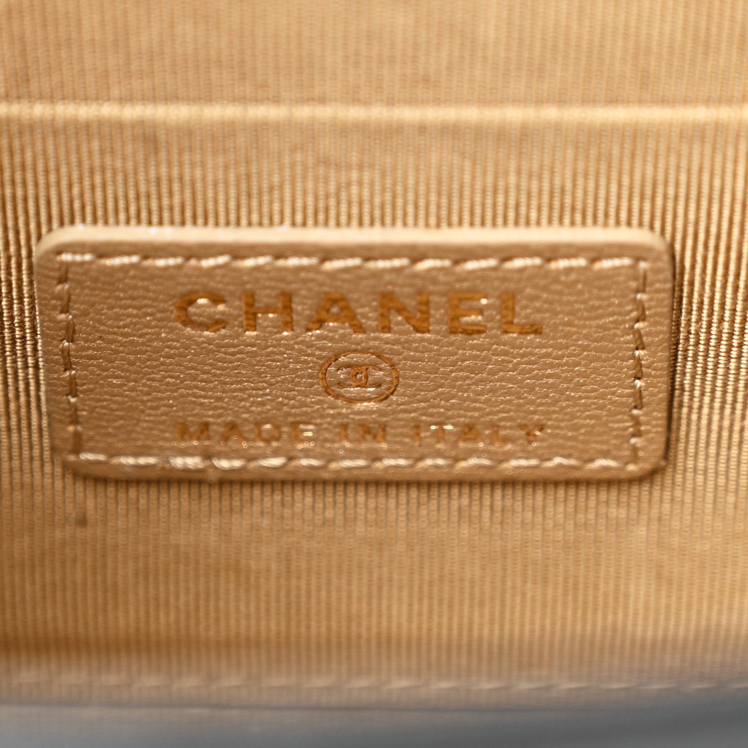 Chanel Goatskin Chic Pearls Clutch On Chain Black 6 of 11