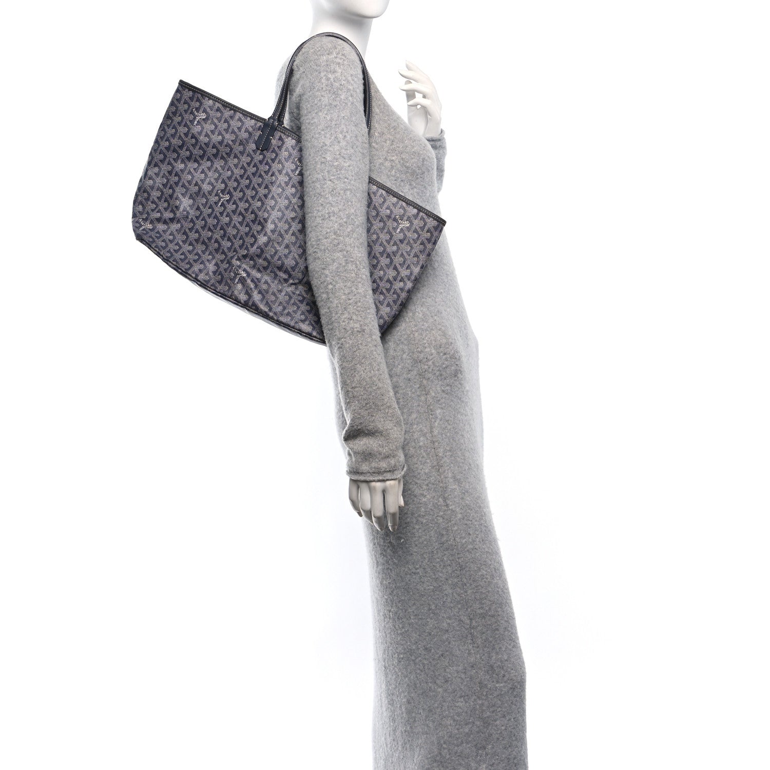 Goyard Goyardine Saint Louis PM Grey 2 of 10