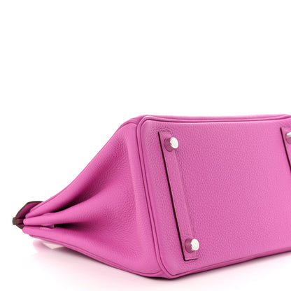 Hermes Togo Birkin 25 Magnolia 9 of 12