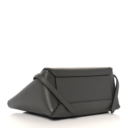 Celine Grained Calfskin Micro Belt Bag Grey 4 of 9