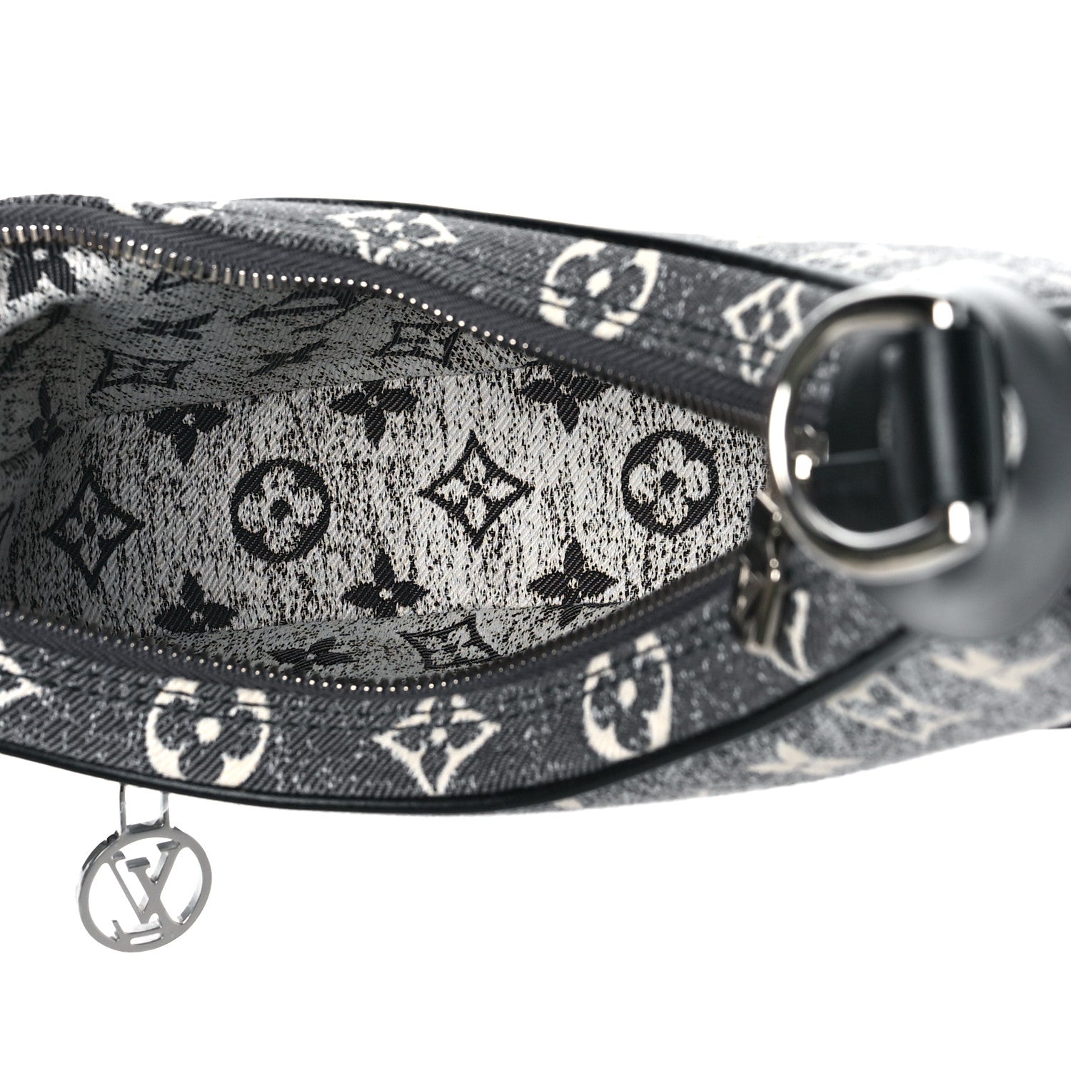 Louis Vuitton Monogram Jacquard Denim Loop Black 4 of 7
