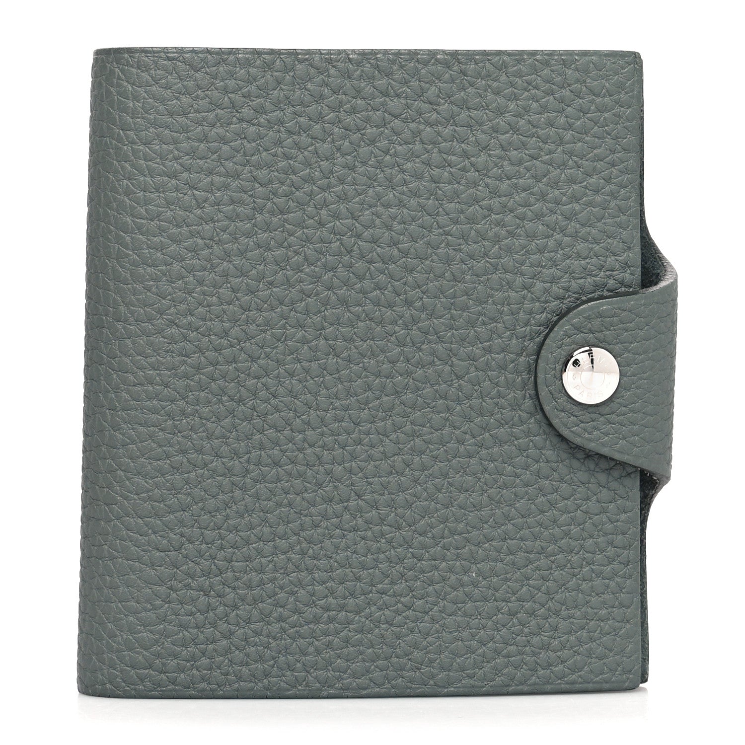 Hermes Togo Ulysse Mini Notebook Cover Vert Amande 1 of 9