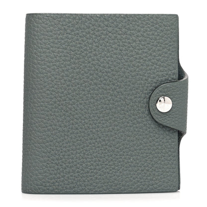 Hermes Togo Ulysse Mini Notebook Cover Vert Amande 1 of 9