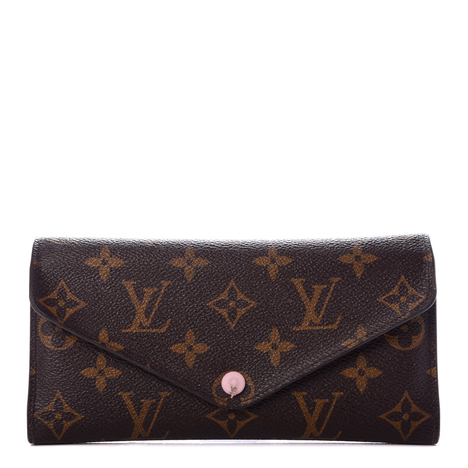 Louis Vuitton Monogram Josephine Wallet Rose Ballerine 1 of 10