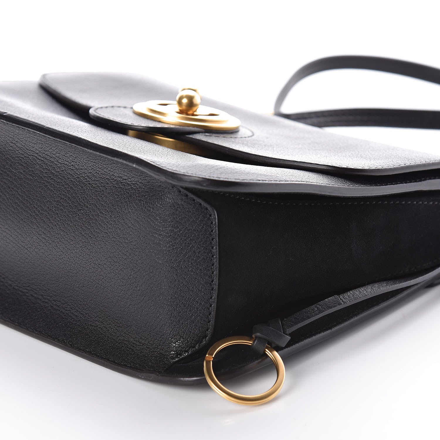 Chloe Goatskin Medium Mily Shoulder Bag Black 9 of 9
