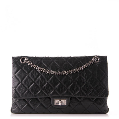 Chanel Aged Calfskin Quilted 2.55 Reissue 226 Flap Black 1 of 8