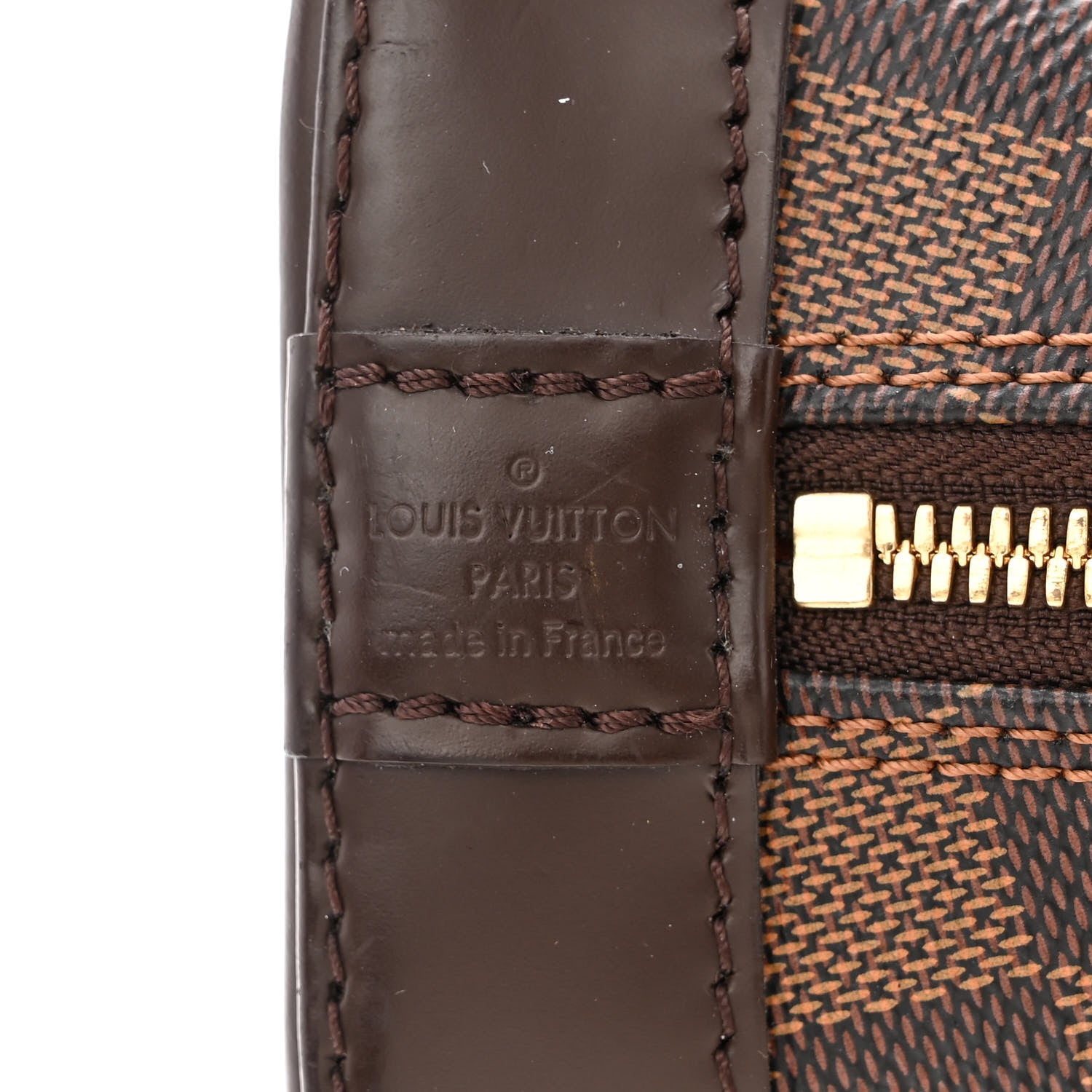 Louis Vuitton Damier Ebene Alma BB 6 of 12