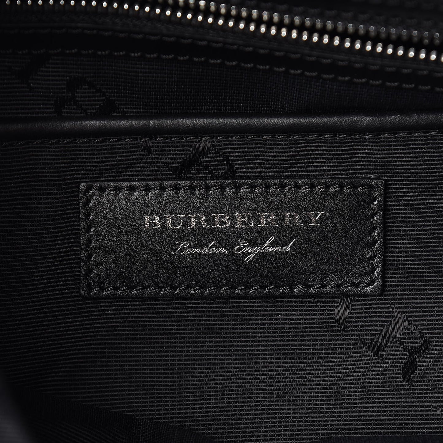 Nylon Medium Rucksack Backpack Black