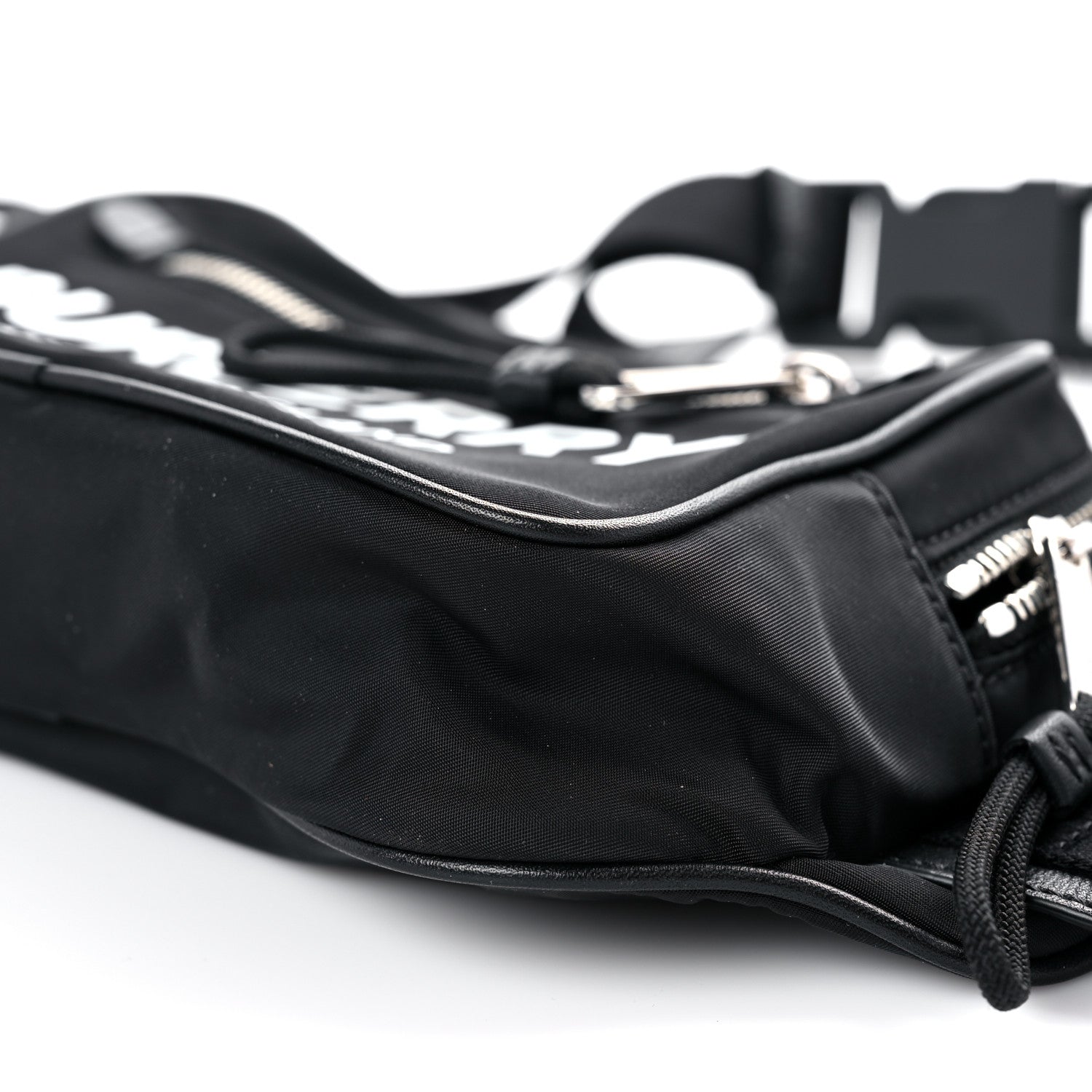 Burberry Econyl Logo Print Bum Bag Black 9 of 10
