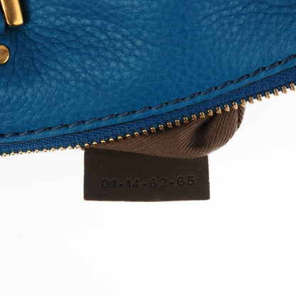 Chloe Calfskin Mini Marcie Satchel Laguna Blue 9 of 9