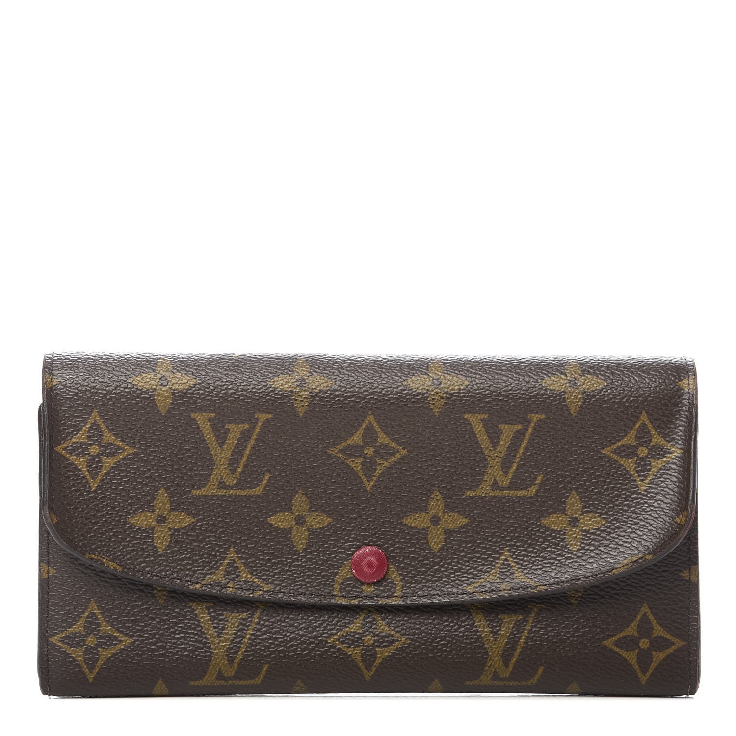 Louis Vuitton Monogram Emilie Wallet Fuchsia 2 of 15