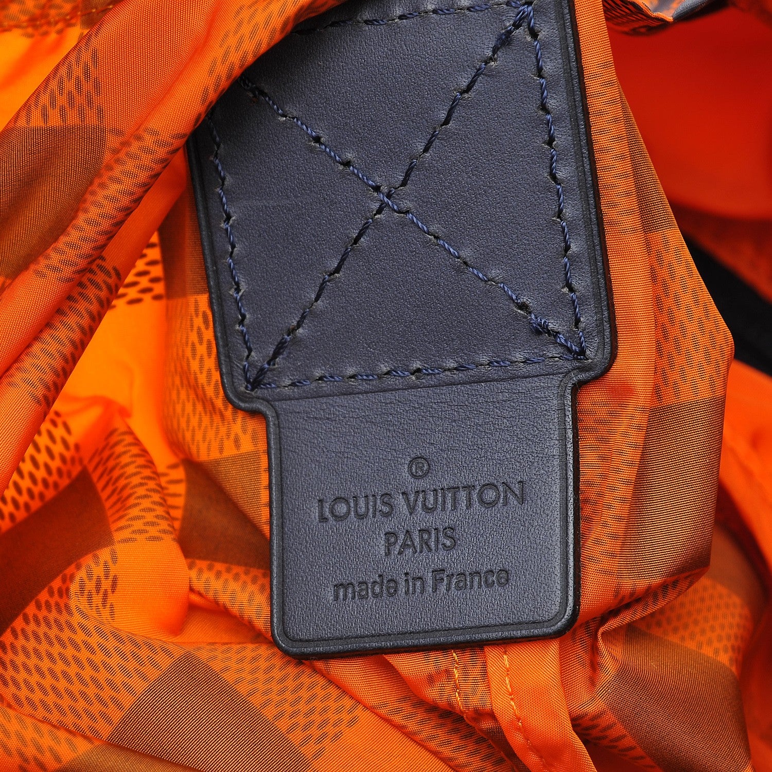 Louis Vuitton Nylon Damier Masai Adventure Practical Backpack Orange 7 of 7