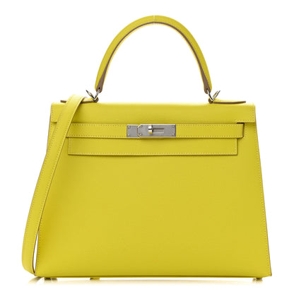 Hermes Epsom Kelly Sellier 28 Soufre 1 of 11