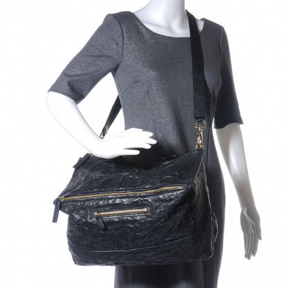 Givenchy Tumbled Sheepskin Medium Pandora Bag Black 2 of 10
