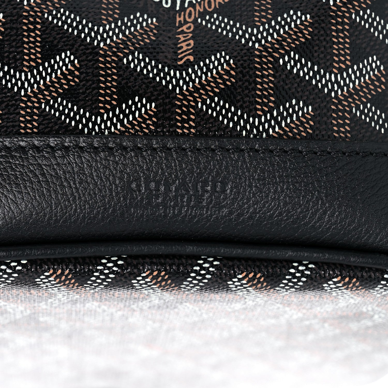 Goyard Goyardine Petit Flot Bucket Bag PM Black 7 of 9